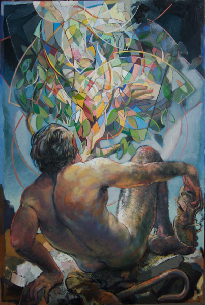 Moses and the Burning Bush by Edward Knippers