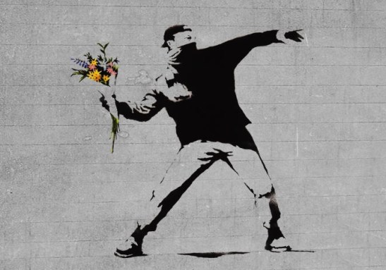 bansky-flower-brick-thrower